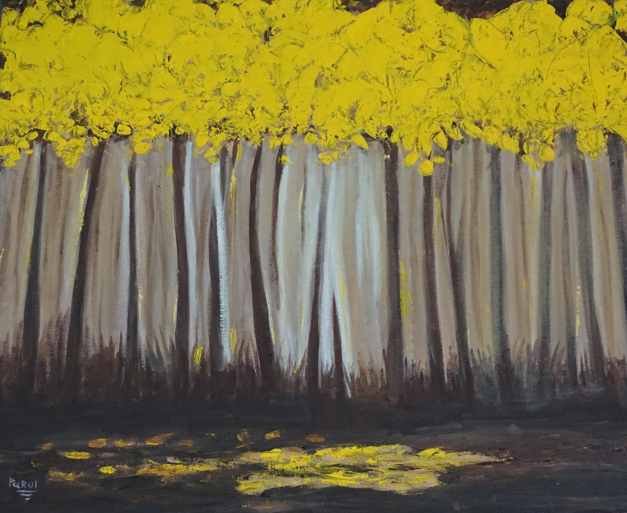 Yellow Tree Forest